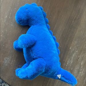 Vibrant Blue Dinosaur Plush Toy